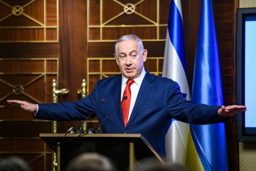 BULLSHIT HAS ITS OWN SOUND: NETANYAHU TO IRANIANS: FREEDOM IS NEAR