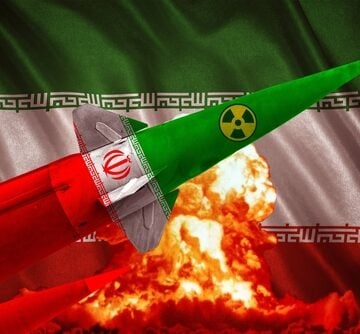 A,Nuclear,Missile,With,Iran's,Flag,And,Symbol,Against,A EXPERTS SAID IRAN’S NUCLEAR ENRICHMENT WAS ON HOLD BEFORE U.S. AND ISRAEL CARRIED OUT OPENING STRIKES