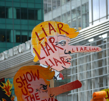 TRUMP CAUGHT BULLSHITTING ABOUT IRAN’S NUKE PUSH