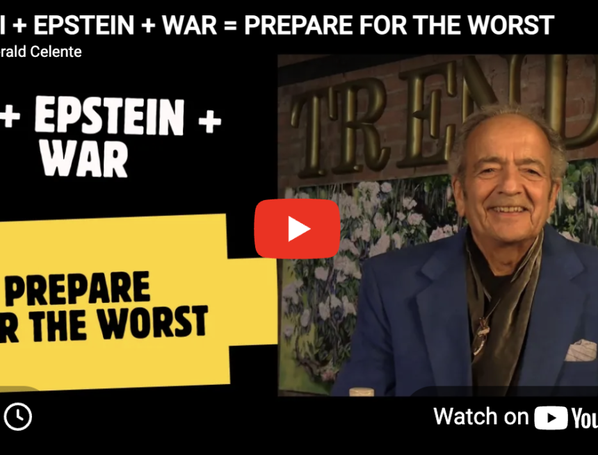AI + EPSTEIN + WAR = PREPARE FOR THE WORST