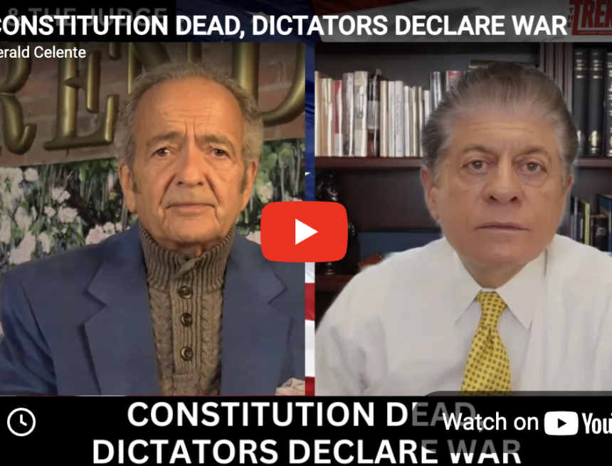 CONSTITUTION DEAD, DICTATORS DECLARE WAR