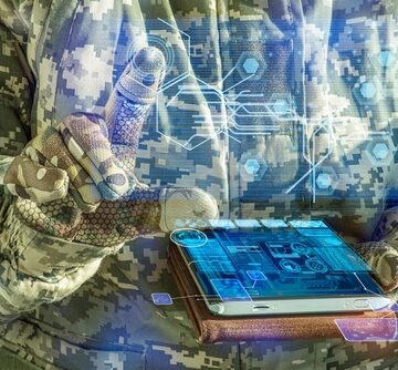 Ai,Command,Of,The,Military,Forces,On,The,Tablet,Computer AI GOES TO WAR