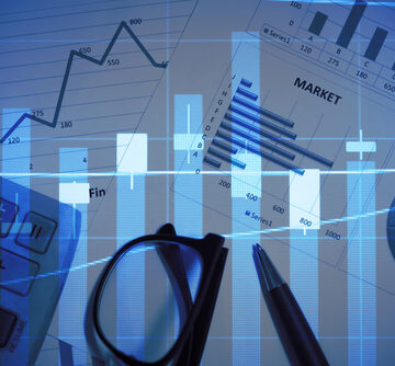 Stock,Market,Information,And,Graph.,Trend,Of,Forex,,Commodities,,Equities ECONOMIC UPDATE