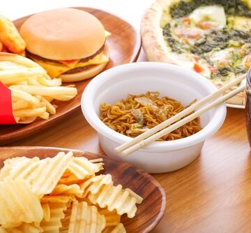 A,Lot,Of,Unhealthy,Junk,Food EAT ULTRA-PROCESSED FOODS AND DIE OF A HEART ATTACK OR STROKE