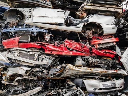 ALUMINUM FROM JUNK CARS REPURPOSED INTO AUTO PARTS