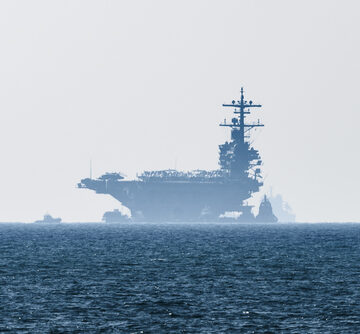 U.S. DEPLOYS THIRD CARRIER GROUP TO THE MIDDLE EAST AS NAVY ENFORCES BLOCKADE