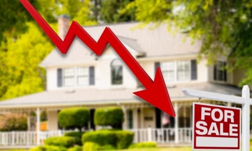 SALES OF EXISTING HOMES DROP TO NINE-MONTH LOW
