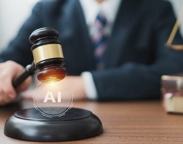Ai,Ethics,Or,Ai,Law,Concept.,Developing,Ai,Codes,Of AI IS FLOODING COURTS WITH DIY LAWSUITS