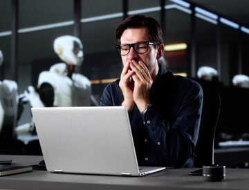Ai,Robot,Replacing,Human,Roles,In,Business,With,Efficiency,And SPOTLIGHT: THE AI JOBS WIPEOUT CONTINUES