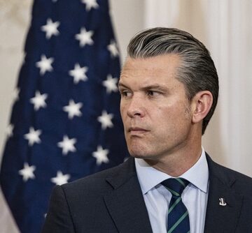Pete Hegseth, who is currently serving as the United States Secretary of Defense.