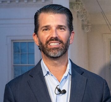 Donald Trump Jr., the eldest son of U.S. President Donald Trump.