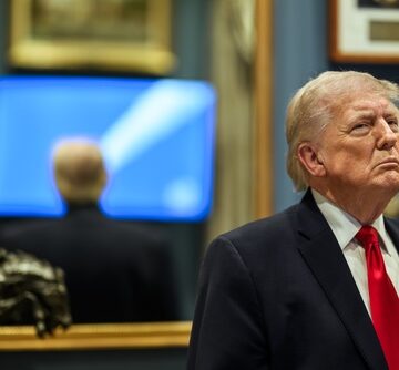President,Donald,J.,Trump,Watches,The,Liftoff,Of,Artemis,Ii TRUMP REJECTS FACT THAT IRAN WAR IS DEEPLY UNPOPULAR IN U.S., SAYS IT IS VERY POPULAR