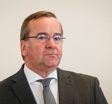 Boris Pistorius, the Federal Minister of Defence for Germany, a position he has held since January 2023.