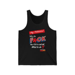 “Hey Politician” Tank Top - Image 3
