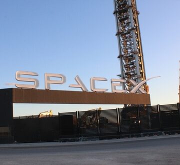 Brownsville,,Texas,Usa,November,21st,2024.,Elon,Musk's,Spacex,Starbase The main gate and iconic signage at SpaceX's Starbase facility in Boca Chica, Texas.
