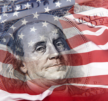 American,Banknote,And,Flag,Composite THE SYSTEM IS NOT COLLAPSING IN A STRAIGHT LINE… ITS FRACTURING IN PIECES FASTER