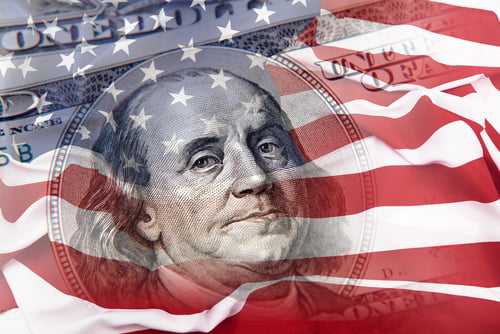 American,Banknote,And,Flag,Composite THE SYSTEM IS NOT COLLAPSING IN A STRAIGHT LINE… ITS FRACTURING IN PIECES FASTER