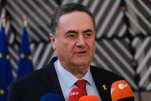 Israel's,Foreign,Minister,Israel,Katz,Arrives,For,A,Foreign,Affairs IRAN DEAL DEAD: ISRAELI TROOPS WILL NOT WITHDRAW FROM LEBANON, KATZ SAYS