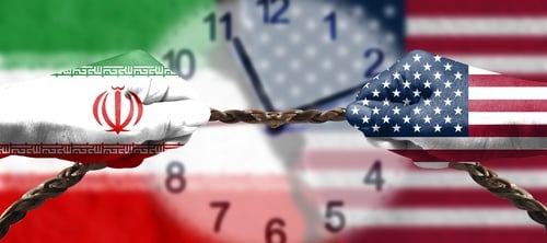 IRAN ENDS NEGOTIATIONS WITH U.S. AFTER REPEATED VIOLATIONS