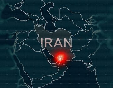 Iran,And,Usa,Conflict,Illustrated,On,A,Map,Of,The IRAN WAR WILL NOT END WITHOUT ISRAEL ENDING ATTACKS ON LEBANON