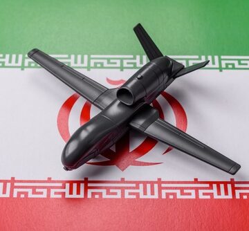 Iranian,Drone,Unmanned,Autonomous,Technology,Of,Espionage,And,Strikes,On NO PHOTOS ALLOWED: IRAN STRIKES EIGHT U.S. BASES IN RETALIATORY ATTACKS