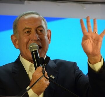 Beersheva,,Israel,,Negev,13,September,2022,Benjamin,Netanyahu,Of,The This image shows Benjamin Netanyahu, who has served as Israel's Prime Minister for a record six terms.