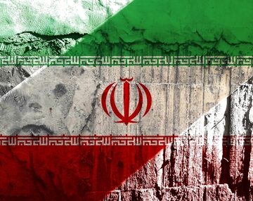 Iran,Flag,Made,Of,Texture.,Concept,Illustration,Depicting,The,Conflict TRUMP TIES ENDING IRAN WAR TO GULF COUNTRIES JOINING THE PRO-ISRAEL ABRAHAM ACCORDS