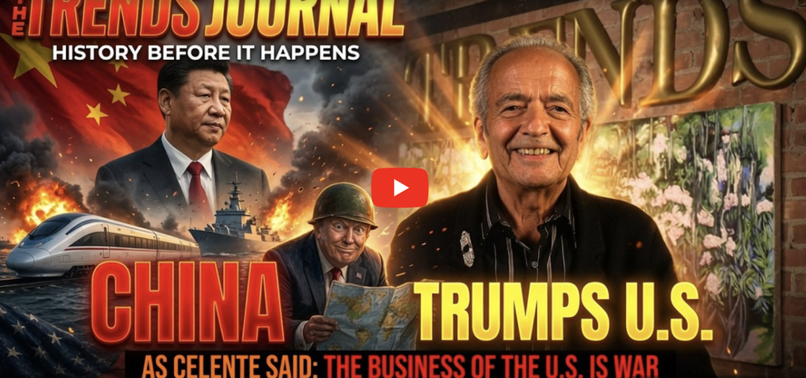 China Trumps U.S.: The business of America is war, and the business of China is business