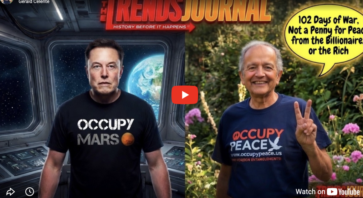 102 Days of War, Not a Penny for Peace from the Billionaires or the Rich