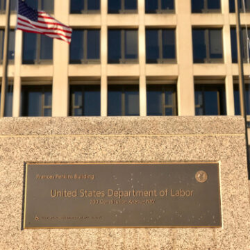 The U.S. Department of Labor headquarters, known as the Frances Perkins Building, located in Washington, D.C. The U.S. Department of Labor headquarters, known as the Frances Perkins Building, located in Washington, D.C.