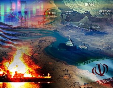 Strait,Of,Hormuz,War,Illustration,,Hormuz,Conflict IRAN: HORMUZ WILL NEVER BE REOPENED THROUGH WAR
