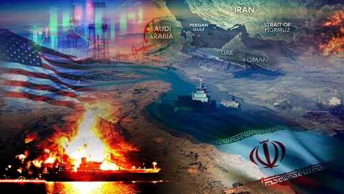 Strait,Of,Hormuz,War,Illustration,,Hormuz,Conflict IRAN: HORMUZ WILL NEVER BE REOPENED THROUGH WAR
