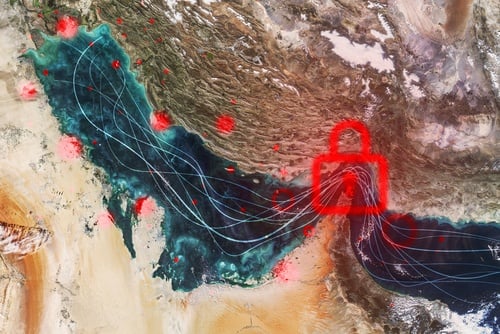 IRANIAN ATTACKS TARGET U.S. BASES IN PERSIAN GULF