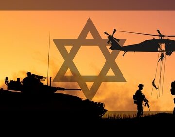 Conceptual,Image,Of,War,Between,Israel,And,Her,Enemies,,Using ISRAELI TROOPS CARRY OUT NEW RAIDS, DRIVE DEEPER INTO LEBANON, DESPITE MOU CALLING FOR WITHDRAWAL