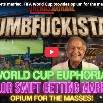 Taylor Swift gets married, FIFA World Cup provides opium for the masses as world sinks into chaos
