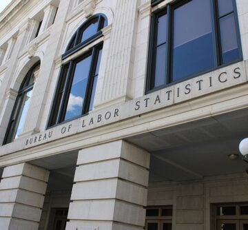The headquarters of the U.S. Bureau of Labor Statistics (BLS), located in the Postal Square Building in Washington, D.C