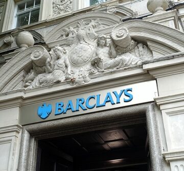 The Barclays bank branch located at 28 Hampstead High Street in London.