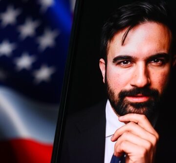 Zohran Mamdani, currently serving as the 112th Mayor of New York City, with an American flag in the background. Zohran Mamdani, currently serving as the 112th Mayor of New York City, with an American flag in the background.
