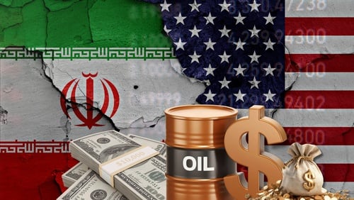 Oil,Barrels,,Gold,Dollar,Symbols,,And,Stacks,Of,Cash,Placed U.S. CONCESSIONS TO IRAN FALLOUT… OIL HIGHER. INFLATION RISK HIGHER. TREASURY YIELDS HIGHER