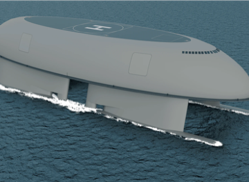 Artist’s conception of the Blue Economy VITAL 100 MW Kraaken. Graphic: Optimal Transit Artist’s conception of the Blue Economy VITAL 100 MW Kraaken. Graphic: Optimal Transit