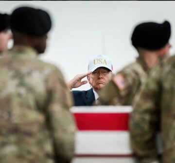 Delaware,,Dover,Airforce,Base.,2026,March,7.,President,Donald,Trump MORE TRUMPSHIT: TRUMP SAYS WAR WITH IRAN WILL END ‘IMMEDIATELY’ AFTER THE MIDTERM ELECTIONS