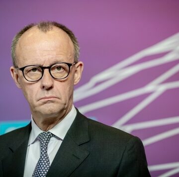 An unsmiling Friedrich Merz, Chancellor of Germany and leader of the Christian Democratic Union (CDU) party. An unsmiling Friedrich Merz, Chancellor of Germany and leader of the Christian Democratic Union (CDU) party.