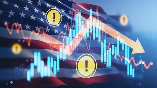 Financial,Charts,With,Warning,Icons,And,A,Falling,Trend,Over EXPECT MASSIVE U.S. STRIKES ON IRAN AFTER THE MIDTERMS WITH INCREASING ENERGY SHOCK, BOND MARKET SHOCK, WHICH WILL HIT THE ENTIRE U.S. ECONOMY