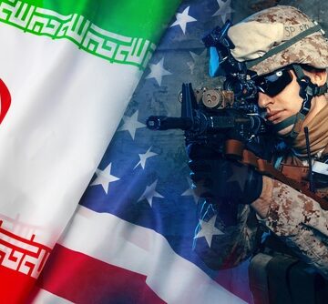 Conflict,Between,Iran,And,Usa,Captured,In,Soldier's,Stance TRUMP ASKED PENTAGON TO COME UP WITH STRIKE OPTIONS AGAINST IRAN