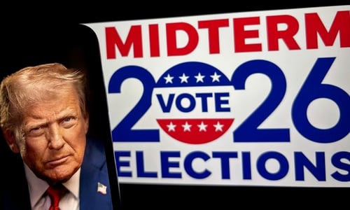 TRUMP SAYS U.S. WILL NOT ATTACK IRAN BEFORE MIDTERM ELECTIONS