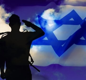Israeli,Soldier,With,Rifle,,Silhouette,On,The,Background,Sky,With FORMER IDF SECRETARY: NETANYAHU REJECTED DEAL FOR HOSTAGES IN GAZA FOR POLITICS