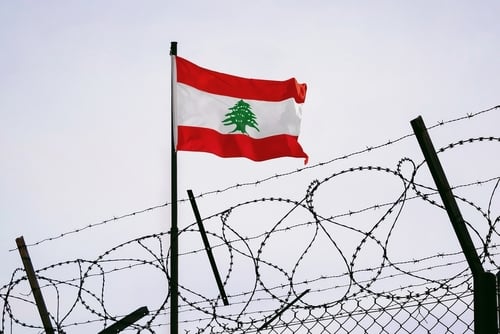 The,Concept,Of,Sanctions,Pressure,On,The,Lebanon,Government.,Lebanon KATZ VOWS TO STEAL MORE LAND IN LEBANON IF HEZBOLLAH SIDES WITH IRAN IN NEW ROUND OF FIGHTING