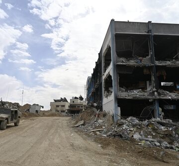 Khan,Younis,Ruins,In,Gaza,Strip WHAT CEASEFIRE? IDF EMPLOYS ‘SCORCHED-EARTH’ POLICY IN GAZA