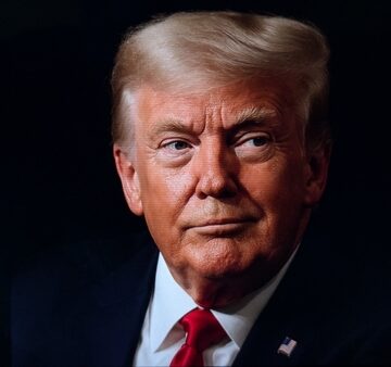 The official portrait of U.S. President Donald Trump, captured by photographer Daniel Torok and released in January 2025. The official portrait of U.S. President Donald Trump, captured by photographer Daniel Torok and released in January 2025.